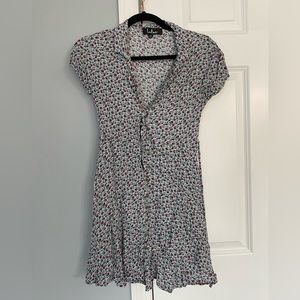 Lulus Floral Skater Dress